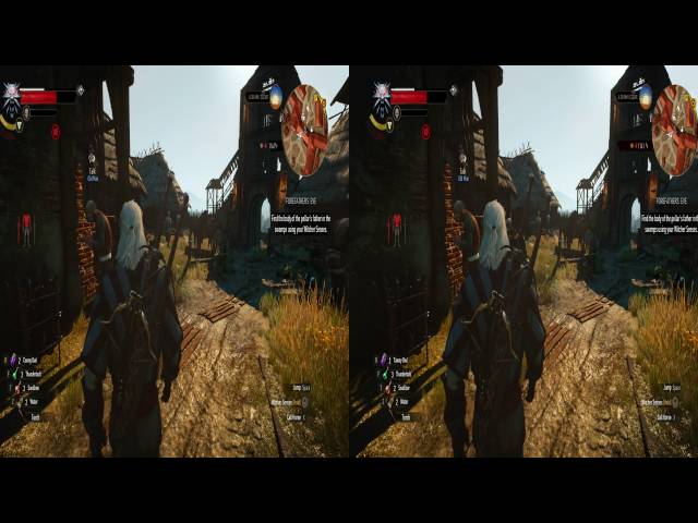Witcher 3 Test Collection 01 FHD-SBS @ 30 fps