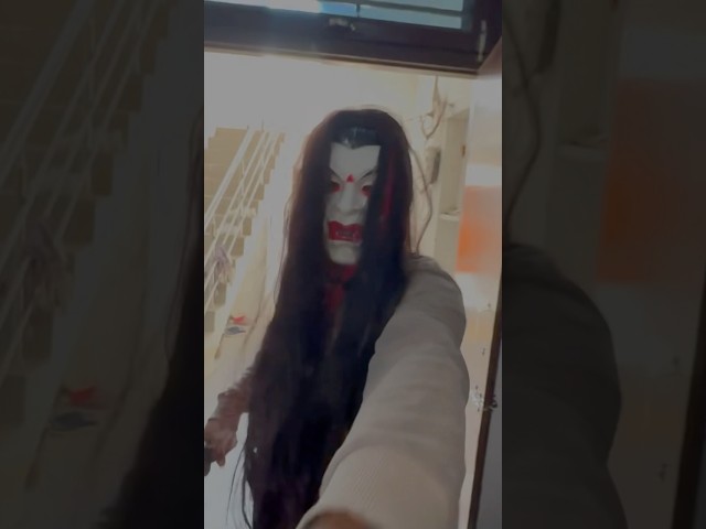 Serbian dancing Lady VS Haunted doll 😱#ghost #dancingladyserbia #haunteddoll #horrorfilm #trending