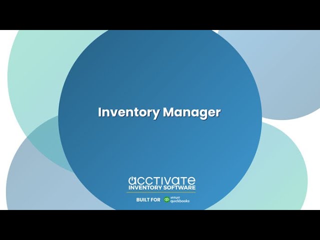 Acctivate's Inventory Manager