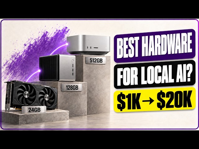 Best Local AI Hardware for Every Budget ($1K–$20K)