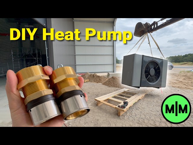 Installing the heat pump in my new Workshop | Max Maker Dream Workshop Ep. 6