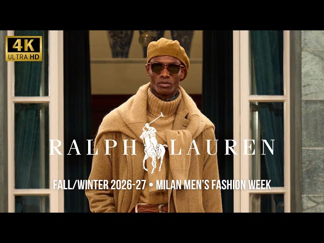 Ralph Lauren Men's Fall/Winter 2026/27 Fashion Show | Milan Fashion Week