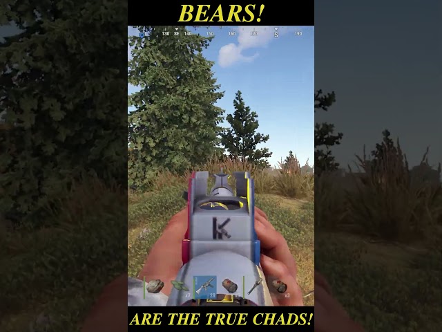 Bears Are The True Chads In Rust! #gaming #rustlord #rust #bear