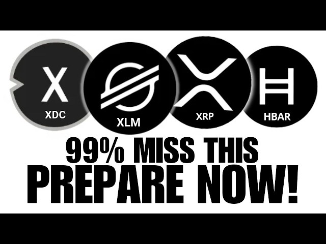 99% of XRP, XLM, HBAR & XDC Holders Research Their Coins WRONG
