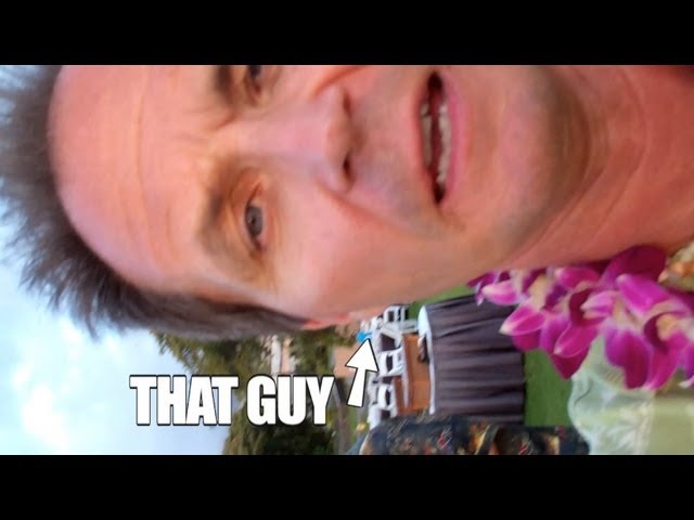 Drunk Guy at Cheesy Luau! - Hawaii Part 4 (Maui)