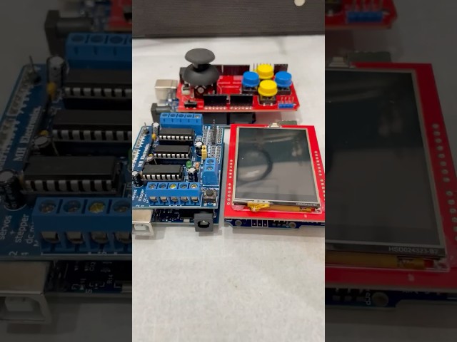 3 Arduino UNO Shields You Can Plug In Directly! 🤯 | TFT LCD + L293D + Joystick #arduino