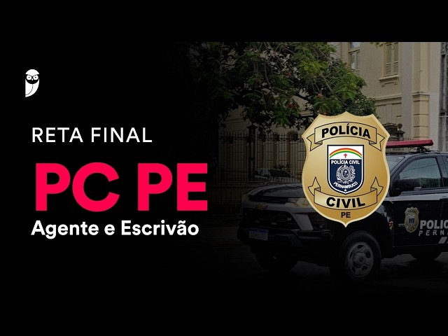 Reta Final PC PE  Agente e Escrivão - Pós-Edital: Língua Portuguesa - Prof. Janaína Arruda