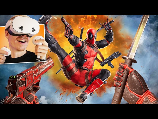 Becoming Deadpool In VR On Meta Quest 3 Is Wild!