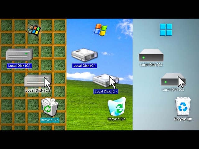 What If You Eject the C: Drive on EVERY Windows Version?
