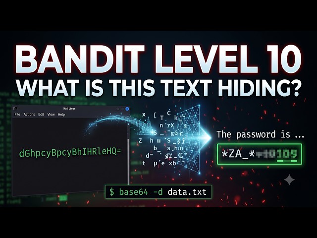 Bandit Level 10 (OverTheWire): This Text Is Wearing a Disguise ⭐
