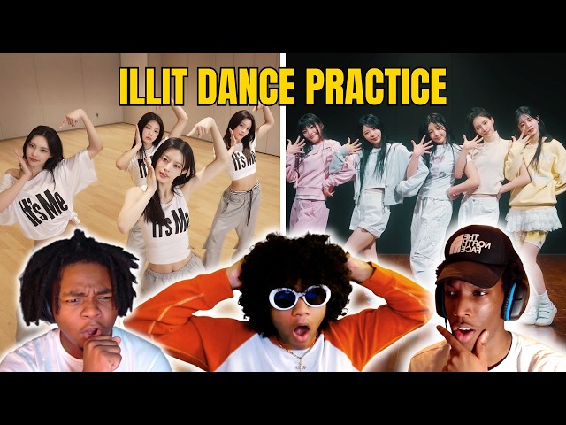 RAPPERS REACT TO ILLIT DANCE PRACTICES "Magnetic" & "It's Me" (ITS PEAK!)