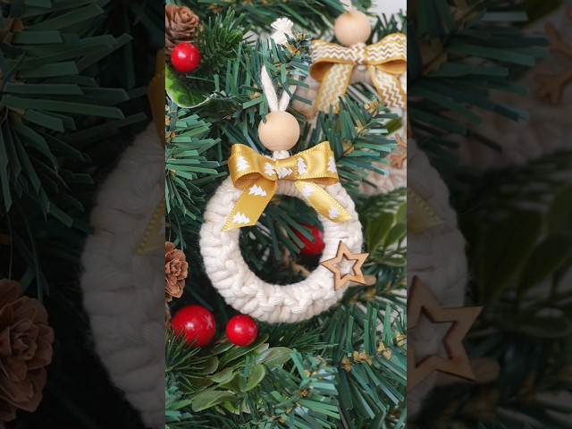 Christmas Ornament Tutorial | DIY Macramé Ornament | Christmas Ornament #diymacrame #christmas