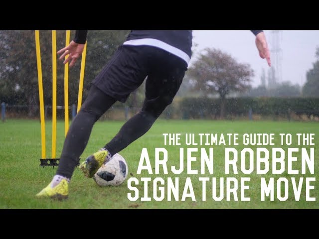 Arjen Robben Signature Move Tutorial | How To Cut Inside And Shoot For Wingers