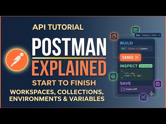 Master Postman APIs in One Video! (Start to Finish)