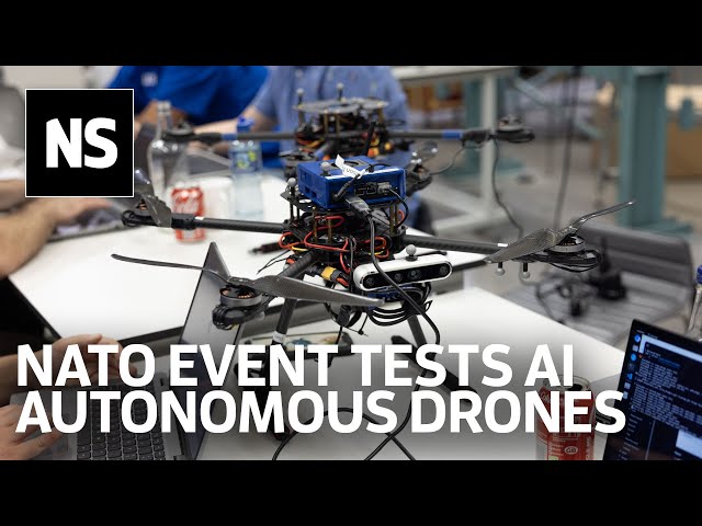 NATO tests autonomous drone technology in DARPA-style competition