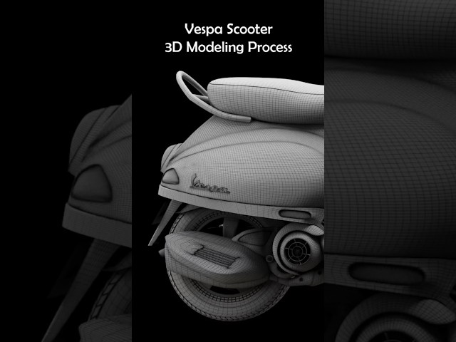 #3DModeling #Rendering,#cgi #Workflow ,#Vespa,#automobile,#cgi,#3danimation,#tutorial
