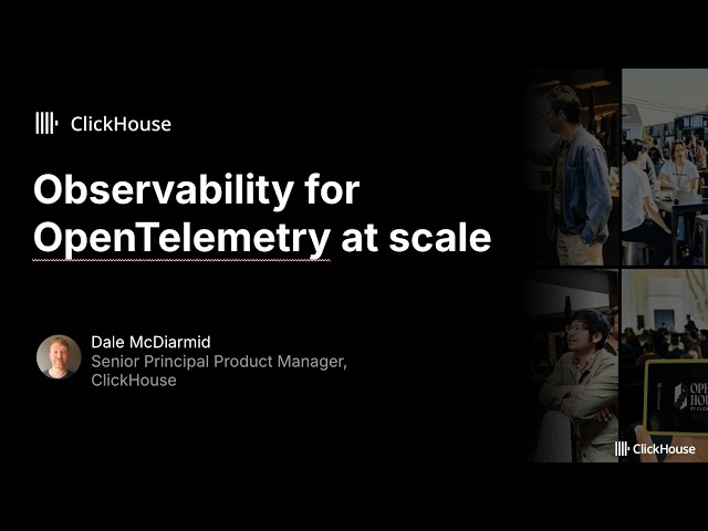 Observability for Open Telemetry at scale