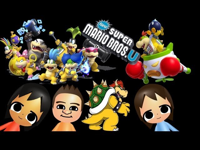 New Super Mario Bros U!! (Beat All Bosses!!)
