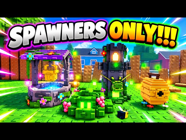 Can the NEW Spawner Team Survive 40 Waves? | Garden Tower Defense