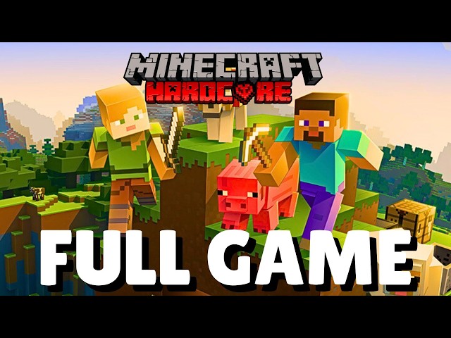Minecraft Hardcore Full Game Walkthrough with shaders (No Commentary) Java Edition | 1.21.10