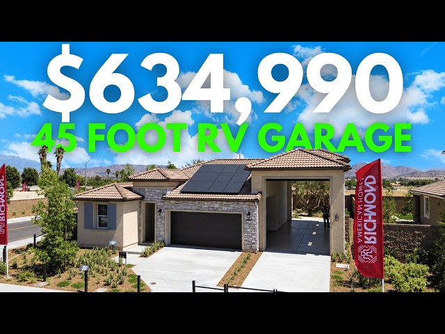INSANE RV GARAGE HOME! Tour Oakstone in Menifee, CA
