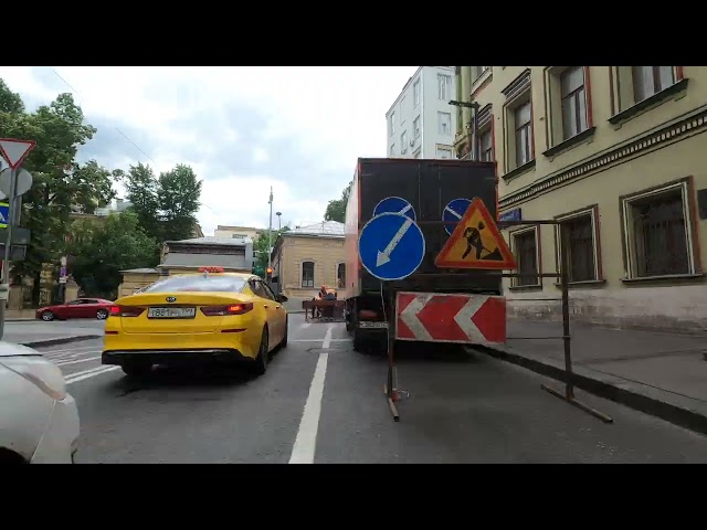 Gopro timewarp Old Moscow cycling
