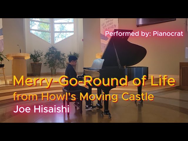 Howl's Moving Castle OST: Merry-Go-Round of Life Recital (Animenz Arr.)