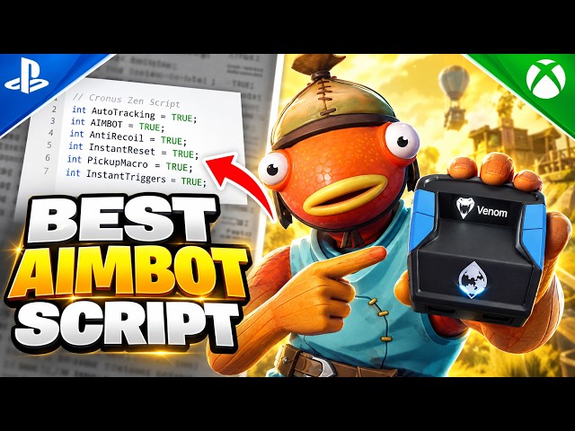 BEST Fortnite Cronus Zen Script Full Setup Guide For PS5/XBOX/PC