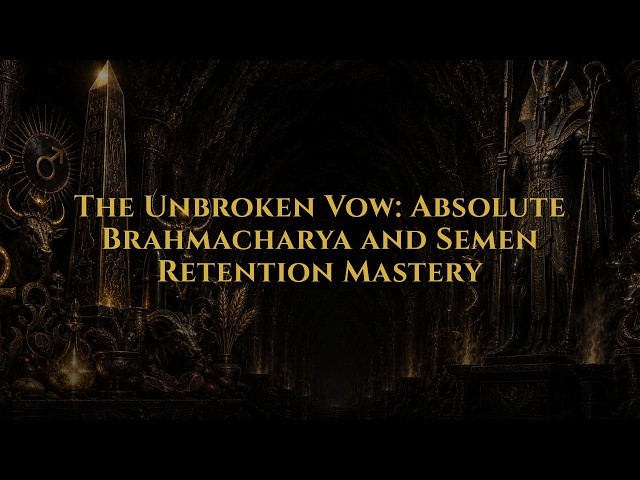 The Unbroken Vow: Absolute Brahmacharya and Semen Retention Mastery