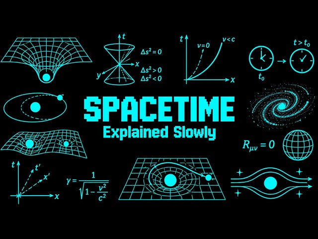 Every Confusing Thing About Spacetime Explained Slowly (For Sleep)