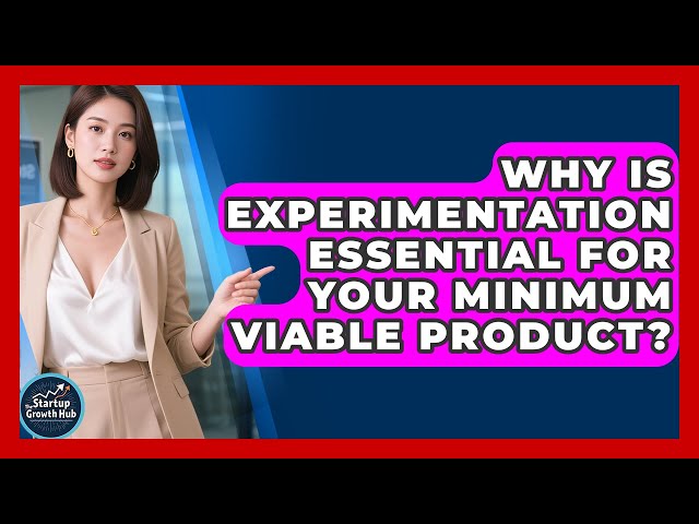 Why Is Experimentation Essential For Your Minimum Viable Product? - The Startup Growth Hub