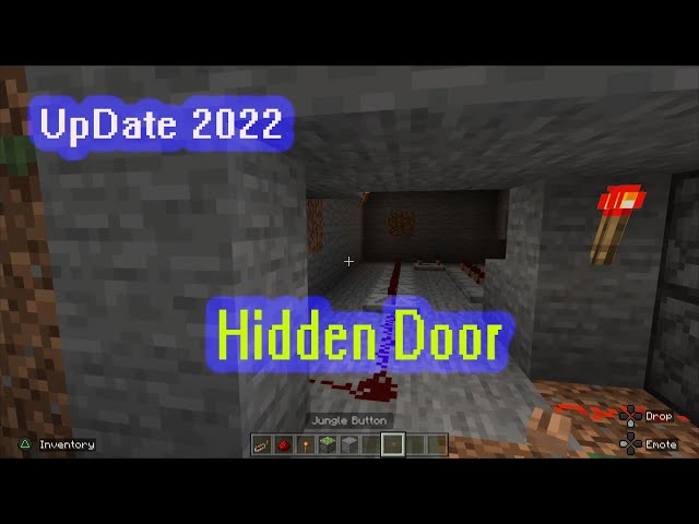 How To Make Secret Door in Minecraft