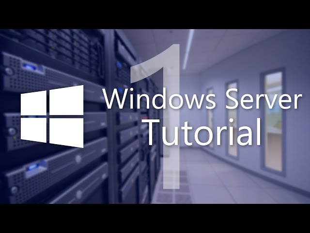 Windows Server Tutorial Teil 1 - Einführung und Erstellung des Active Directory