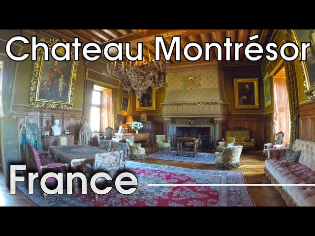 Chateau de Montrésor (France) - Virtual Walk in 4K