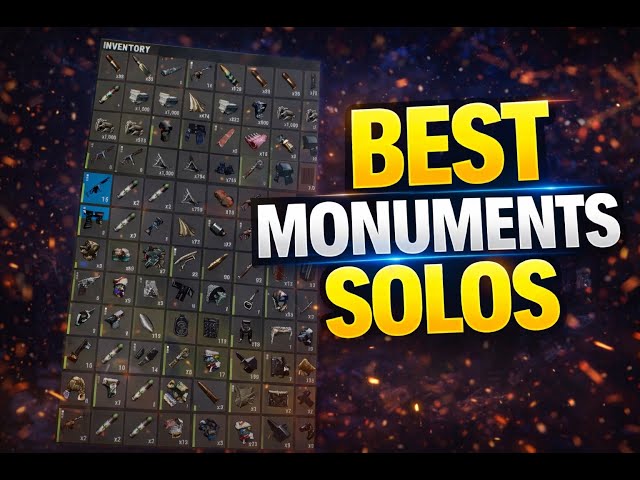 Best Monuments for Solo Players in Rust