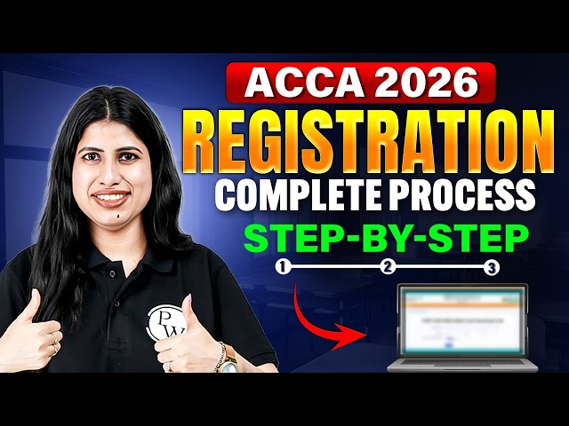 ACCA Registration Complete Process 2026✅| Step-by-Step Registration & Exemption Guide