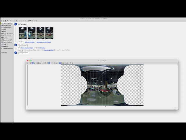stitch Panos in PT GUI