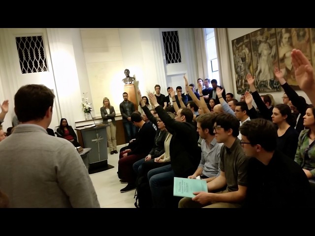 Secretly recording inside a Scientology church service