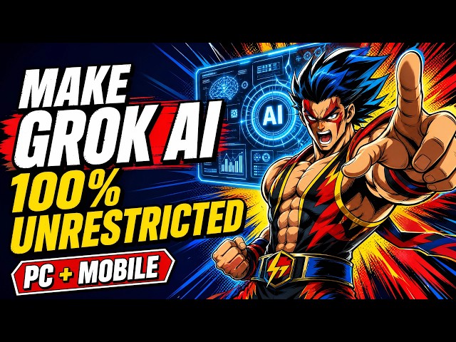 Make Grok AI Unrestricted? 🤯 Full PC + Mobile Setup in 6 Minutes
