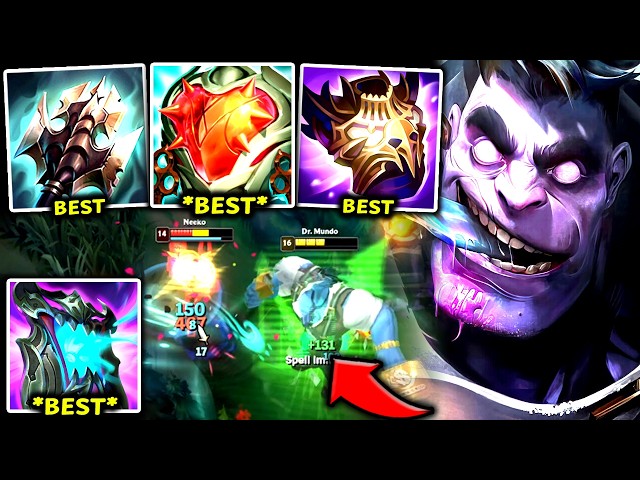 MUNDO TOP IS NOW S- TIER AND #1 BEST TANK IN 2026! (HIGH W/R) - 2026 Mundo TOP Gameplay Guide