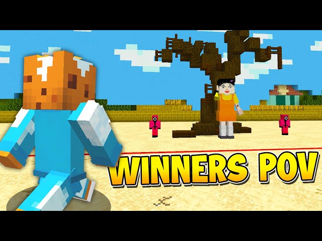 I WON the SQUID GAME in Minecraft! (200+ YOUTUBERS)