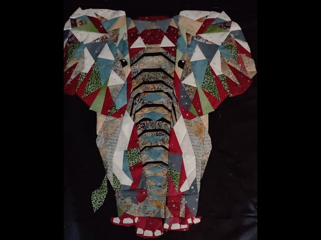 My FPP (Foundation Paper Piecing)  No Sew Paper Method