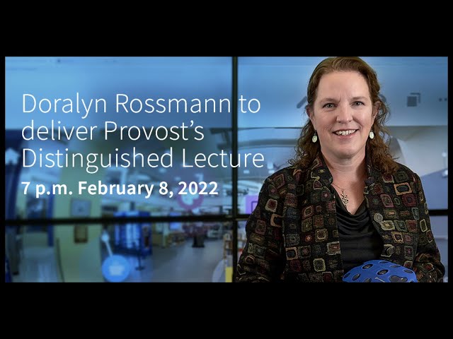 Library and Information Science Today: Meeting Researchers at Their Point of Need - Doralyn Rossmann