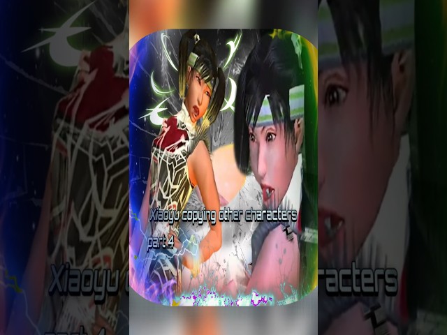 Xiaoyu with others voice,intro & Winpose Tekken 5 Part 4