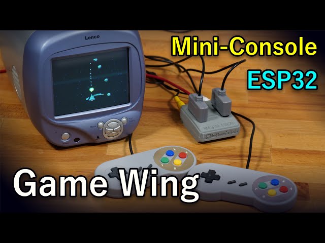 ESP32 Mini Game Console - Game Wing