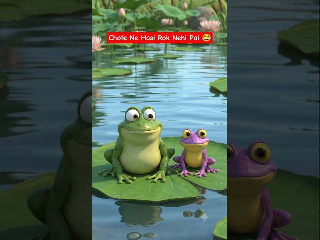 Chhote Ne Hasi Rok Nehi Pai 😂 #shorts #trending #ai #ytshorts #viral #animation