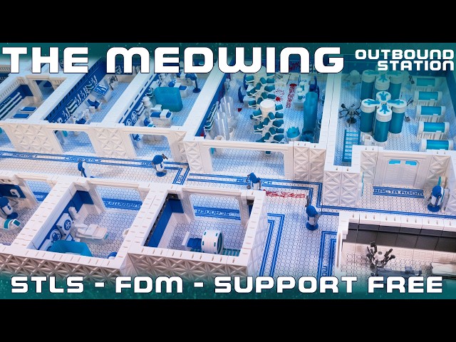 The MedWing - Outbound Station | 3d Print | Tabletop Terrain