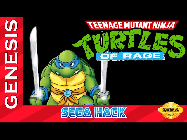 [Genesis Hack] Teenage Mutant Ninja Turtles of Rage
