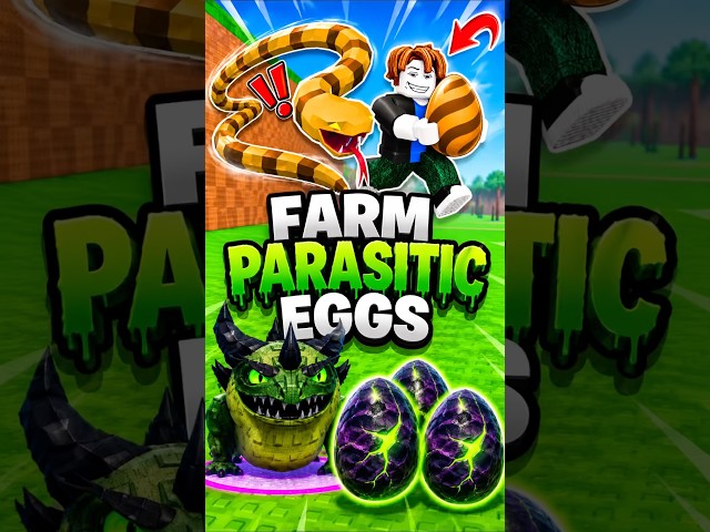 How to farm parasitic eggs in steal an egg #roblox