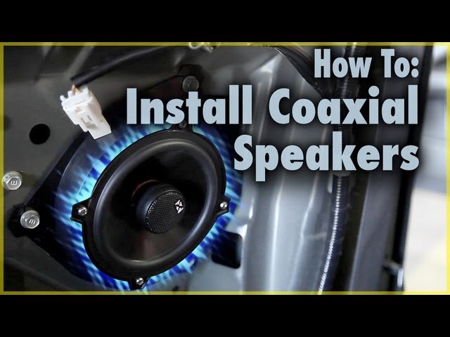 How To Install Coaxial Car Speakers | Aftermarket Speakers in a Scion tC | Car Audio 101